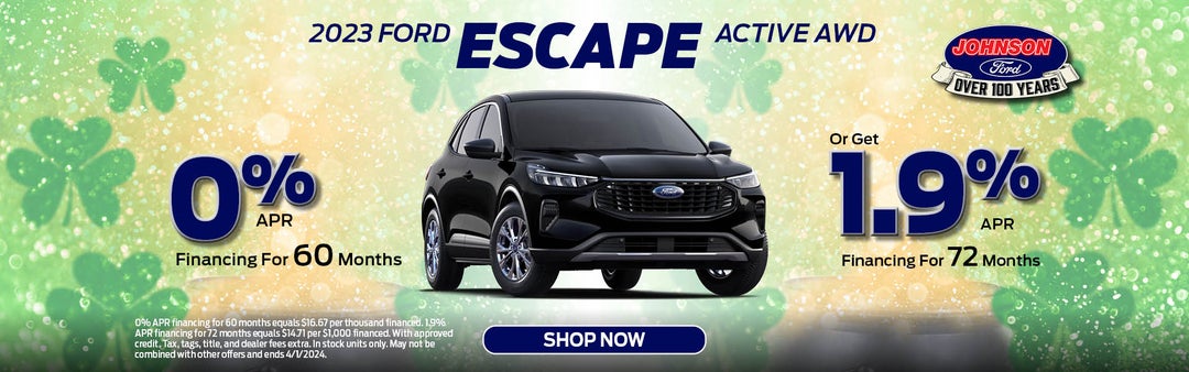 New 2023 Ford Escape Active AWD